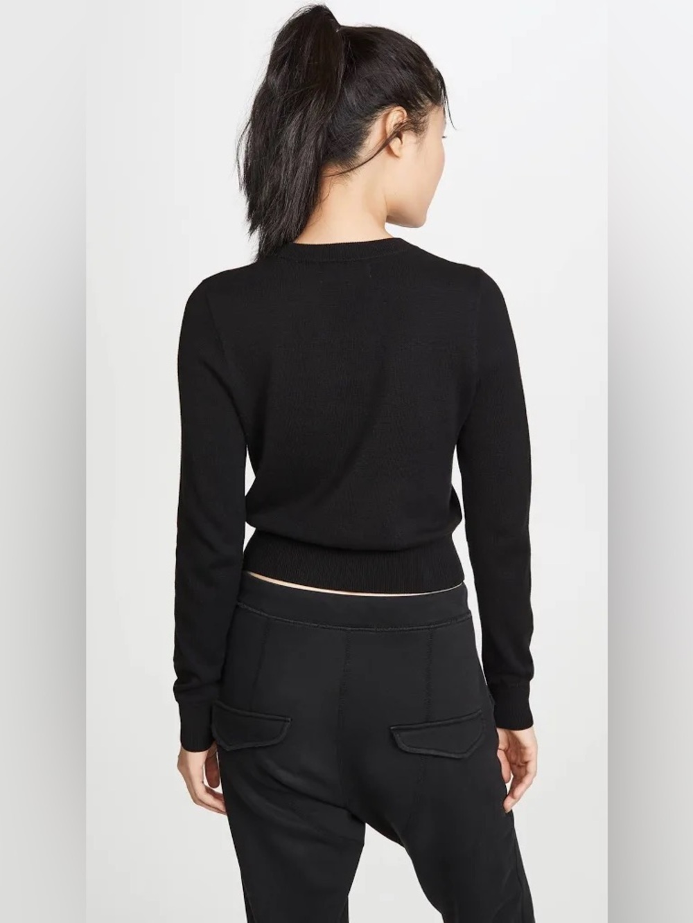 NWOT Spiritual Gangster Nikki Rainbow Crop Sweater - Picture 10 of 14